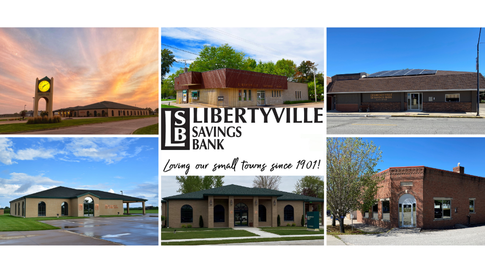 All 6 Libertyville locations. Fairfield, Libertyville, Eldon, Keosauqua, Keota, and Douds. 